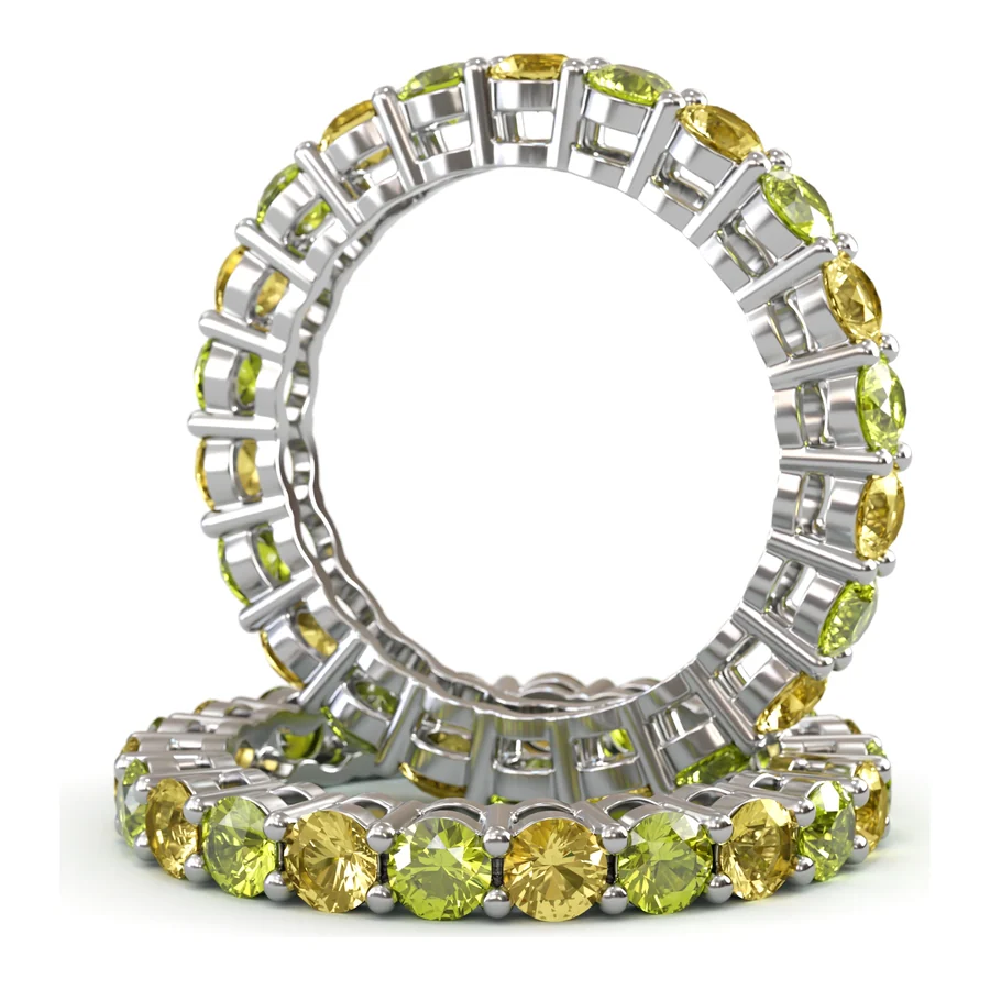 Meridian Eternity — Eternity in 18K White Gold