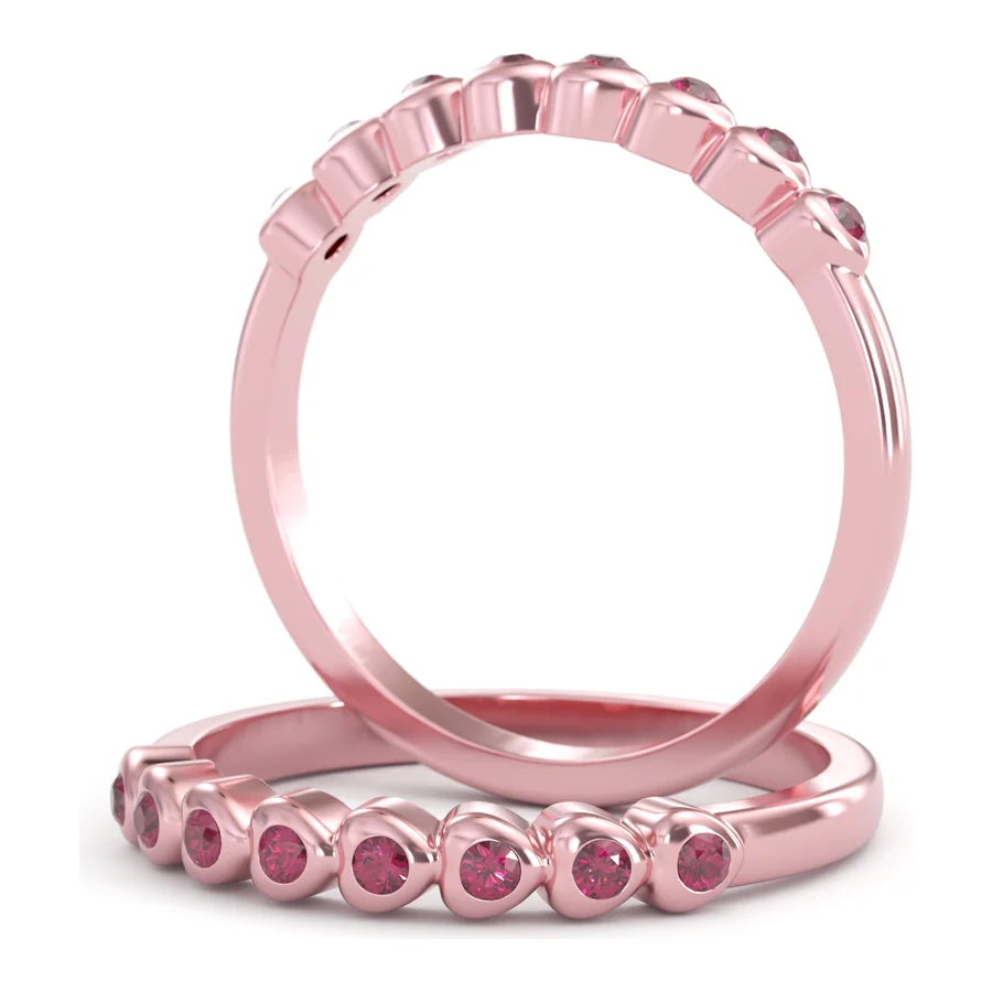 Blush Eternity — Eternity in 18K Rose Gold