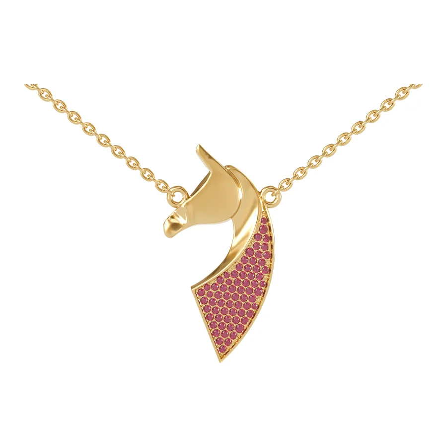 Pegasus — Pendant in 18K Yellow Gold
