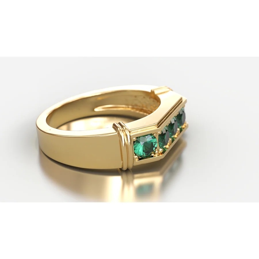 Emerald Channel Signet alternate view